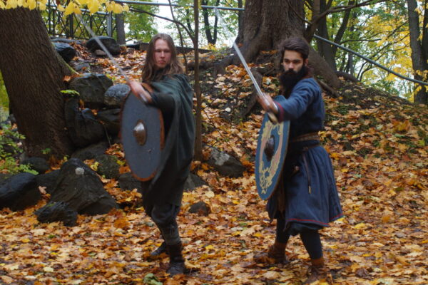 Reino ja Koit õppimas